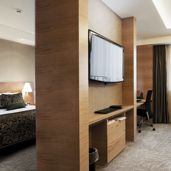 Bespoke Hotel Wood Room Divider